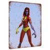 Custom Game Character Metal Wall Art Decorative Painting for Living Room Bedroom Creative Home Decoration