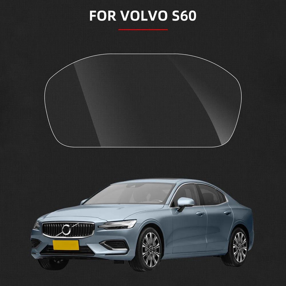 Защитная пленка для приборной панели из ПВХ высокой четкости для Volvo XC60 XC90 S90 V60 V90 XC40 S60, модификация интерьера, защитная пленка для дисплея центральной консоли