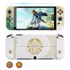Тема GLDRAM для Защитного чехла Zelda, Совместимого с Nintendo Switch OLED, Комплект аксессуаров против царапин для Tears of the Kingdom, с возможностью установки в док-станцию