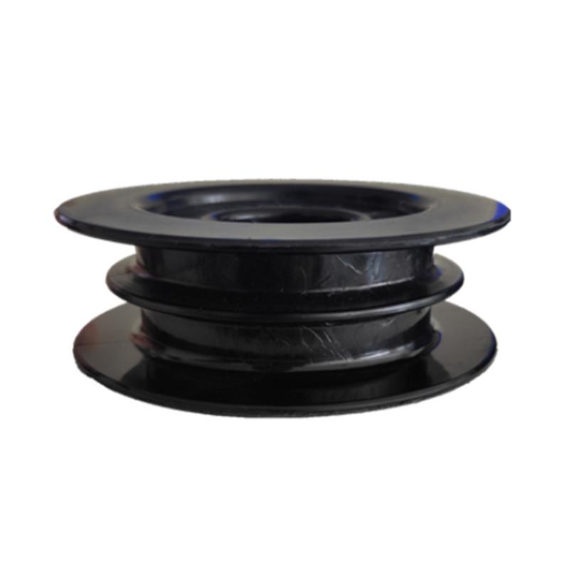 Forklift Plastic Double Groove Mast Pulley Wheel, Universal Fit