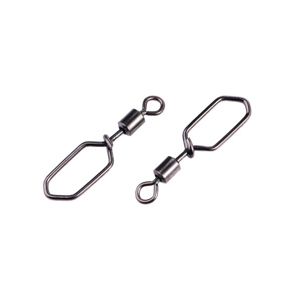 Устойчивые рыболовные принадлежности Соединитель для рыболовной лески Крючок Защелка Вертлюжки Интерлок Защелка