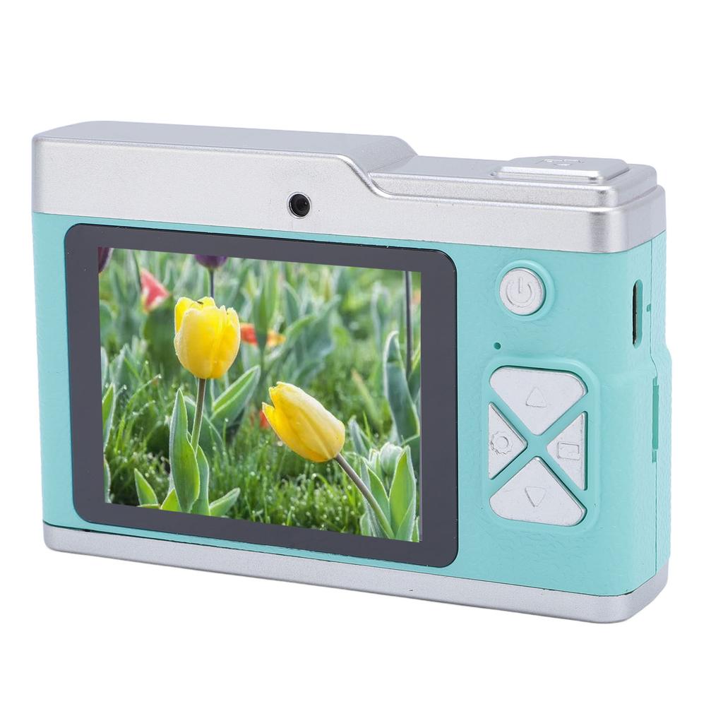 Digital Camera 48MP 8x Zoom Front Rear Lens Multiple Filters 2.4 Inch Screen Anti Shake Portable Compact Students