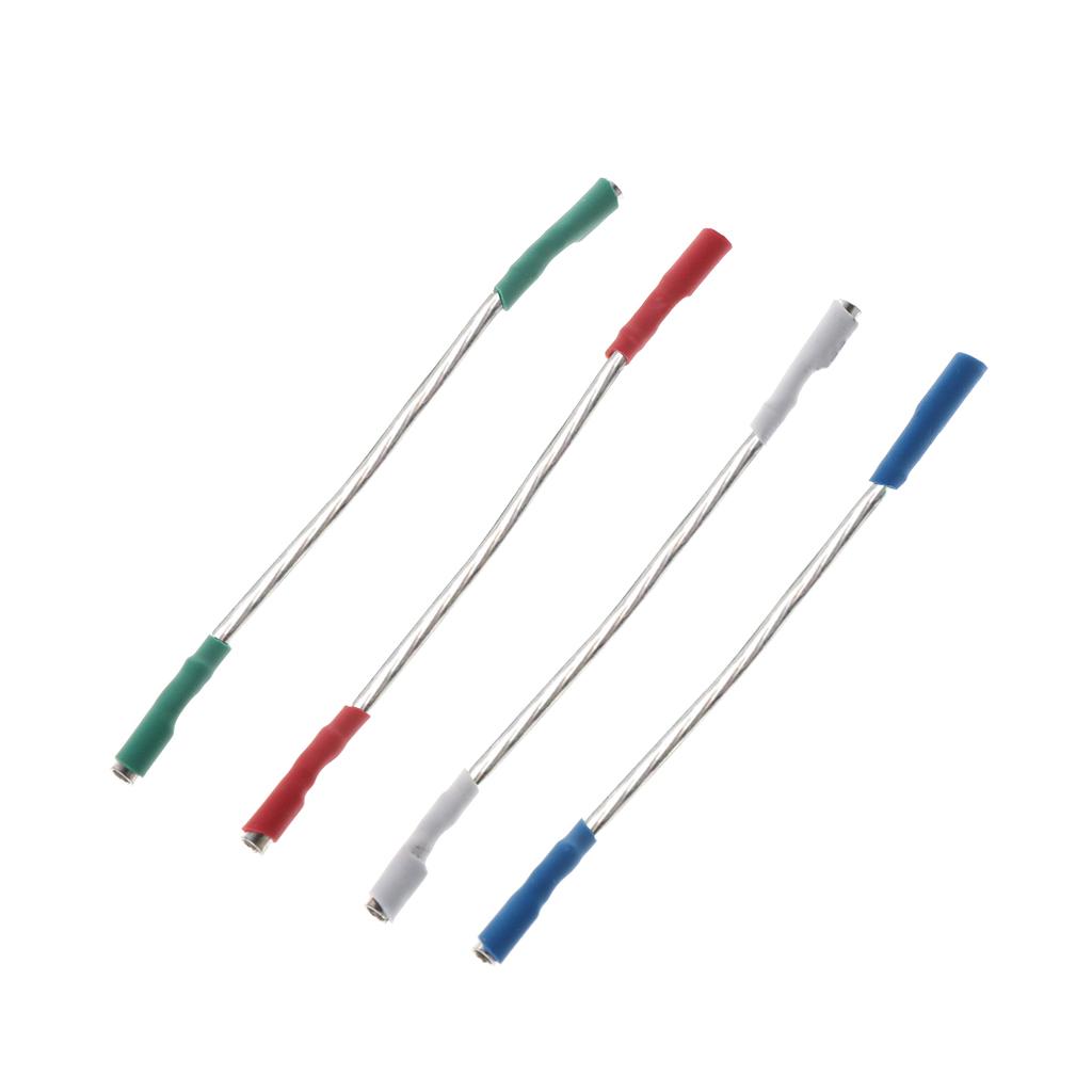 4pcs Replacement Wire Universal Record Player Headshell Phonograph Turntable Repair for Record Players