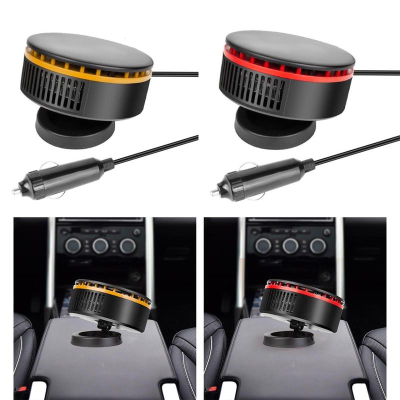 12V Car Heater Fan Portable 360 Degree Rotary High Performance Automotive
