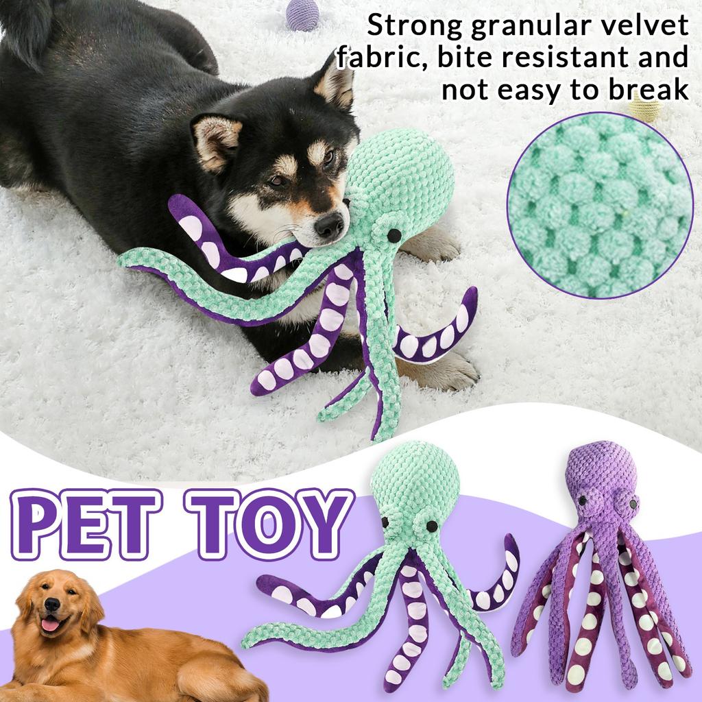 Мягкая игрушка «Собака-осьминог» с вокальным интерактивным эффектом, компаньон для избавления от скуки
