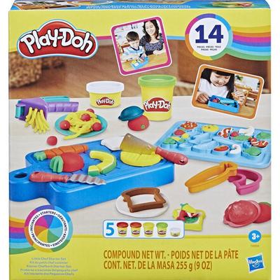 Play-Doh Hasbro Little Chef Набор глины для малышей, разноцветные, 225 г, корейские игрушки
