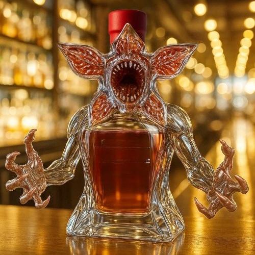 Бутылка для виски Monster Season 1 10-й юбилейный commemorative bottle Креативная бутылка для хранения коктейлей Красного вина Короля Демонов