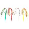 4 Silicone Octopus Skirt Pike Streamer Spinnerbait Trailer Buzzbait Jig Lures Squid Skirts Seawater Fishing