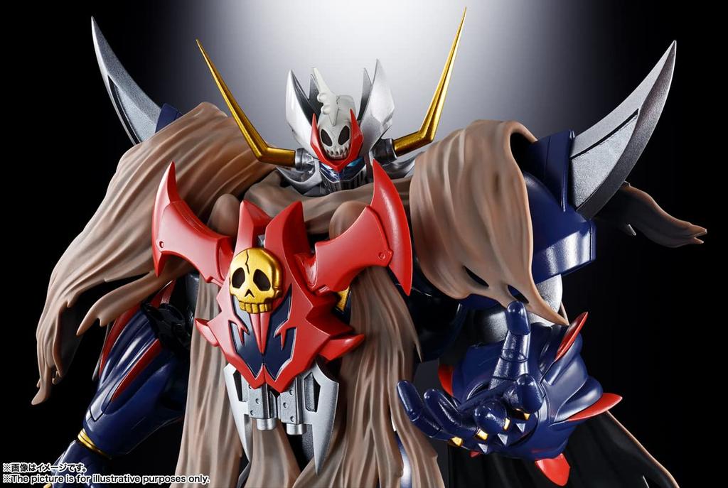 TAMASHII NATIONS Soul of Chogokin Mazinger Kaiser примерно АБС-фигурка действия GX-102 SKL, 200 мм, и литой металл, предварительно окрашенный
