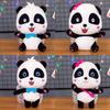 Мягкая плюшевая игрушка Baby Bus Panda Kiki Miu Miu, 22/30/50 см, мягкий и удобный плюшевый автобус, милый подарок на день рождения для детей.