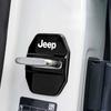 Для Jeep 4 шт. Металлическая наклейка-защита на замок двери автомобиля Для Jeep Wrangler JL JK Renegade Grand Compass Gladiator Cherokee