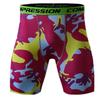 Men's Quick-Drying Camouflage Running Shorts - Moisture-Wicking, Breathable, Elastic Fitness Tights