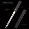 High Hardness Fruit Knife Portable Camping Survival Knife Outdoor Sharp Stainless Steel Knife