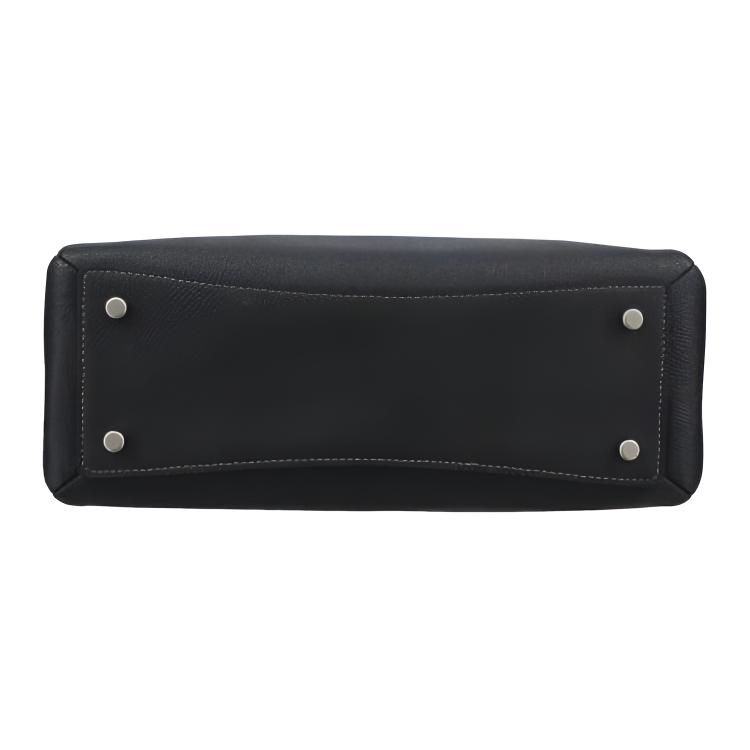 New COACH Lillie Cross Grain Leather Shoulder Bag, Crossbody Bag, Handbag Mini Women's Black CD935-SVF23