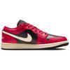 Jordan Air Jordan 1 Low Винтажные Баскетбольные Кроссовки Женские Черно-Красные DC0774-605