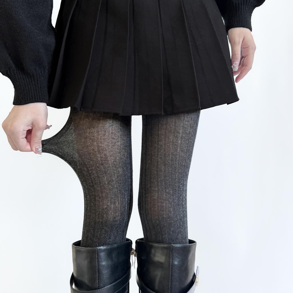 Черно-серые колготки женские сексуальное нижнее белье чулки до бедра женские чулочно-носочные изделия полосатые чулки с высокой талией женские обтягивающие