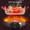 San Jiaolong 4L Ceramic Electric Hot Pot & Soup Maker