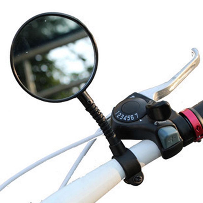 Bicycle Mirror with Ajustable Hose Wide Angle Handlebar Rearview Mirrors Bar End Bike Mirror for Mountain Road Bike