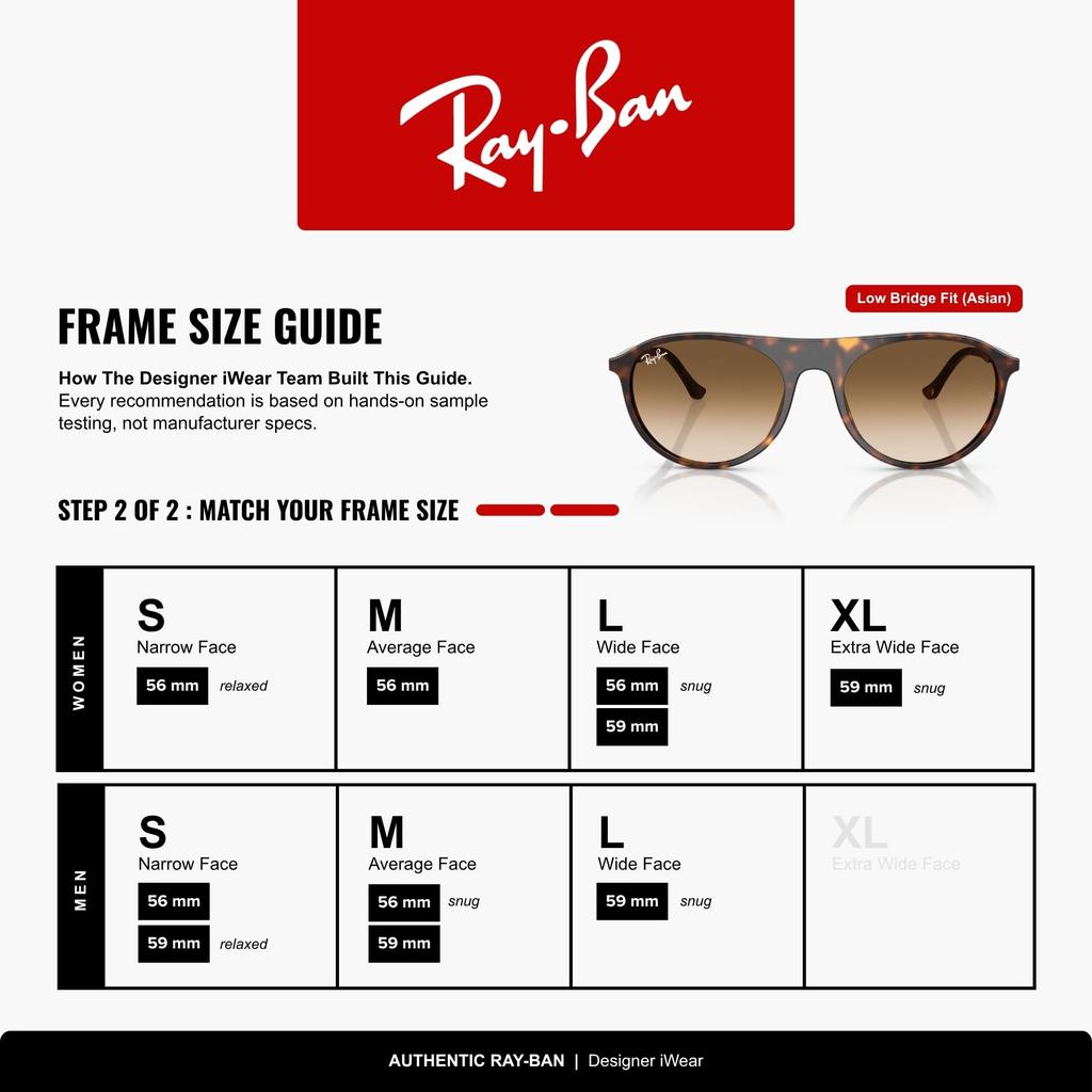 [Ray-Ban] Солнцезащитные очки 0RB2215F HAVANA CLEAR GRADIENT BROWN (коричневый) 9025156 Азиатская посадка Поляризованные