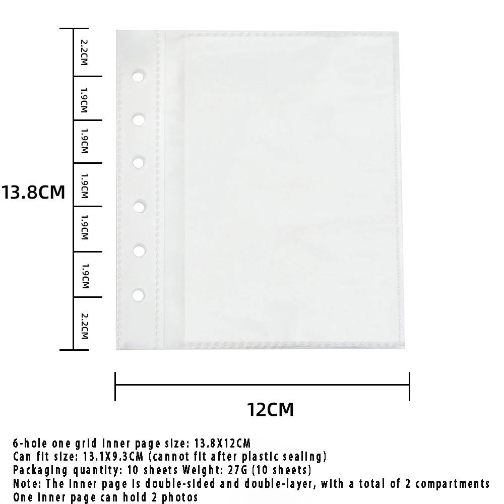 Korean Plush Angel Wings Loose Leaf Card Album INS Style Cute Girls Idol Photo Storage Kpop Photocard Album