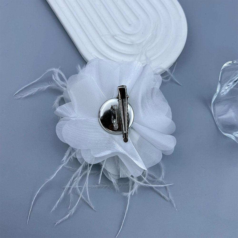 Тканевые аксессуары ручной работы Большая цветочная брошь для костюма, свитера, пальто, тканевые художественные булавки для лацканов, корсаж