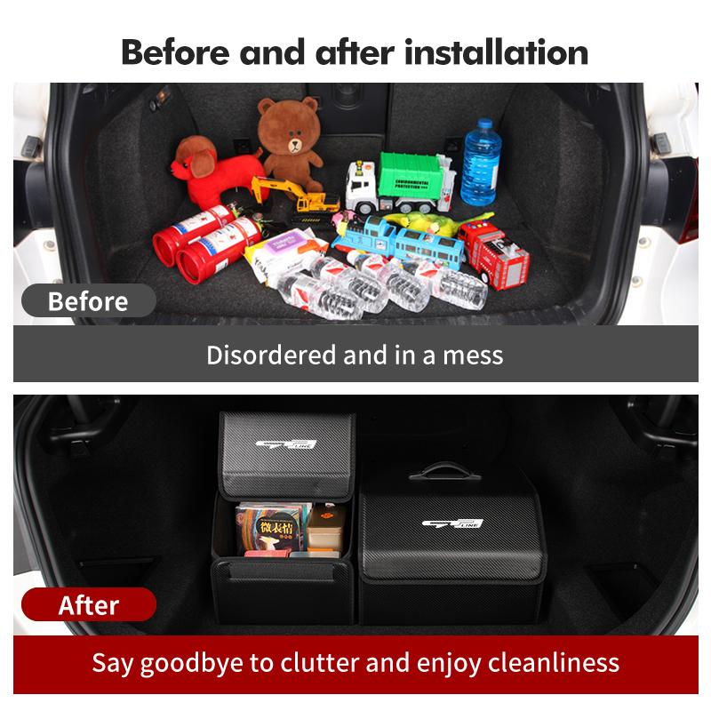 Car Trunk Storage Box Organizer Stowing Tidying Container Bag For KIA Proceed Sorento Cerato Optima Sportage Ceed Niro Soul EG4