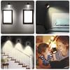 LED Wall Lamp with Remote Control Adjustable Brightness Color Temperature Rechargeable Wall Mount Bedside Lamp Night Light