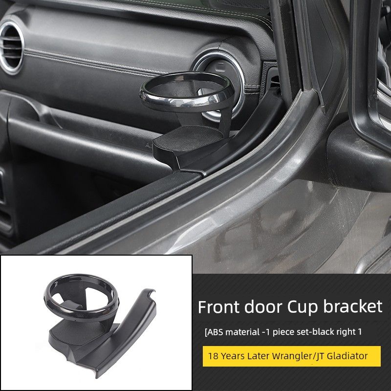 18-23 Year Wrangler Multifunctional Water Cup Bracket Restoration Jeep JL Wrangler Car Phone Holder Accessories