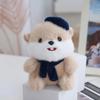Plush Hamster Keychain With Pp Cotton Filling For Bag Decor And Gift