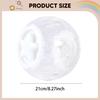 Hamster Ball 21cm Sturdy Plastic Exercise Wheel Toy for Guinea Pig Rabbit Small Pets Temporary Space