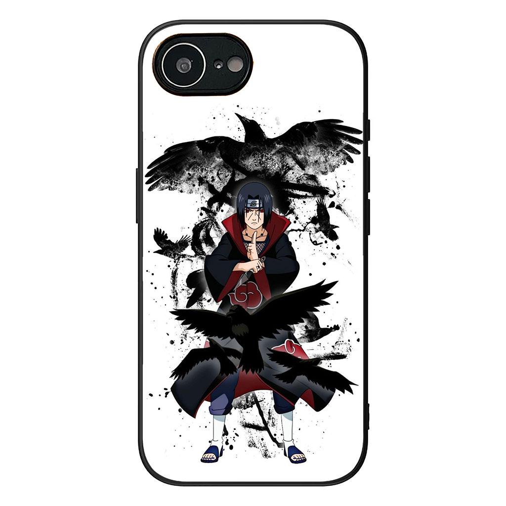 Чехол для телефона Аниме Итачи Акацуки Наруто для Apple iPhone 17 16 11 Pro XS Max XR 6 7 8 Plus + 16E SE