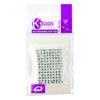 Heat-adhesive Rhinestone Fabric Ø 3mm Crystal 140 Pieces