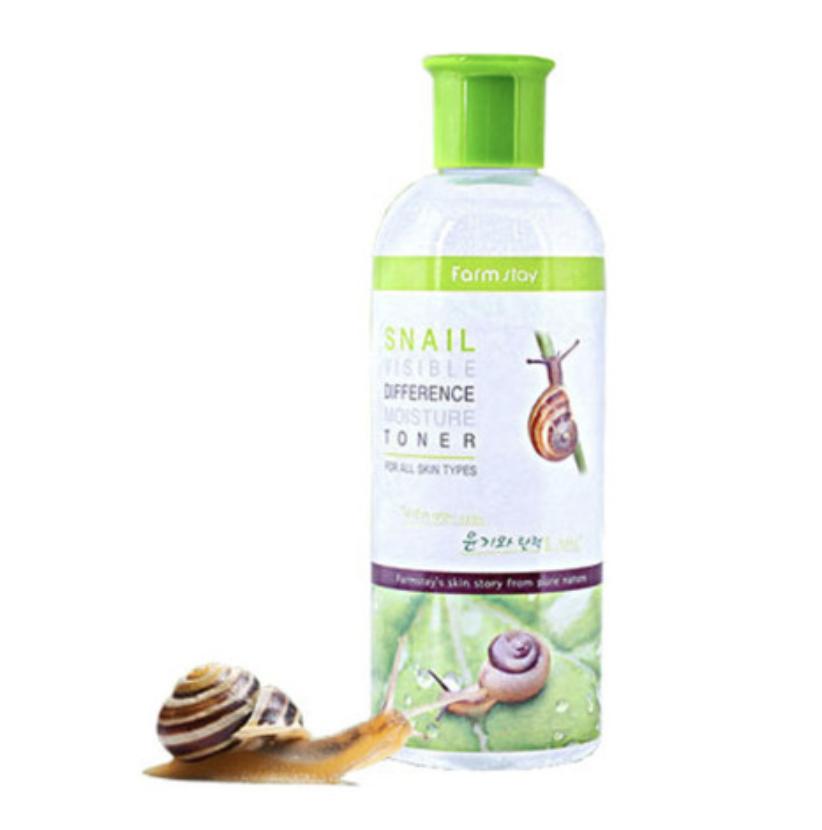 FARM STAY Увлажняющий тоник Snail Visible Difference 350 мл (3 варианта)