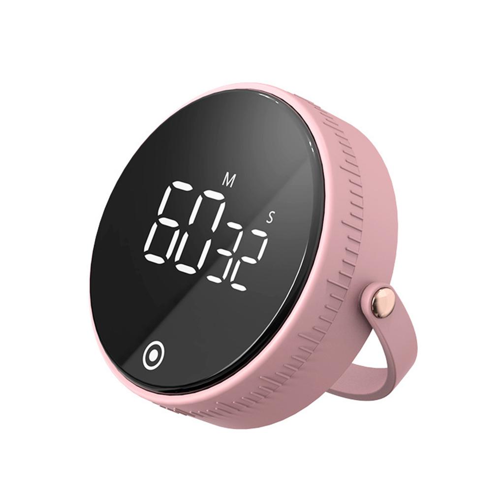 Kitchen Digital Timer With Large Led Display Adjustable Memory Function Silent Magnetic Countdown Clock