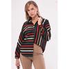 Women's Colorful Striped Casual Shirt