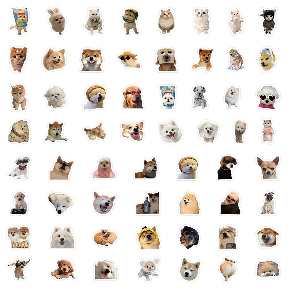 120 милых реалистичных наклеек Мими Ванванг: Идеально подходит для украшения справочников, стаканов для воды, компьютеров и пеналов.