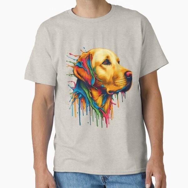 Golden Retriever Dog Colors Classic TShirt TShirt Made In UsAus Size S2xl