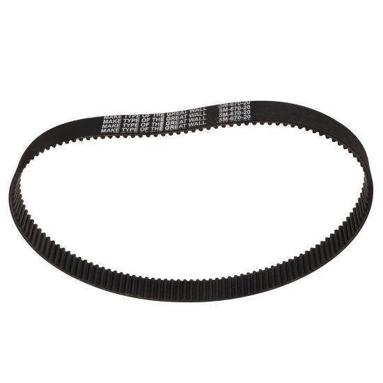 5M-670-20 Electric Scooter Drive Belt Rubber High Temperature Resistance Electric Scooter Timing Belt