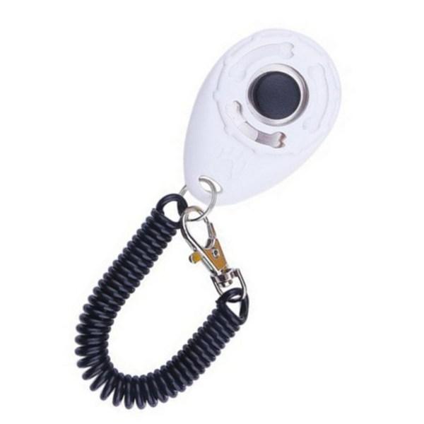 Товары для дрессировки домашних животных Clicker Pro, белые, 1 шт.