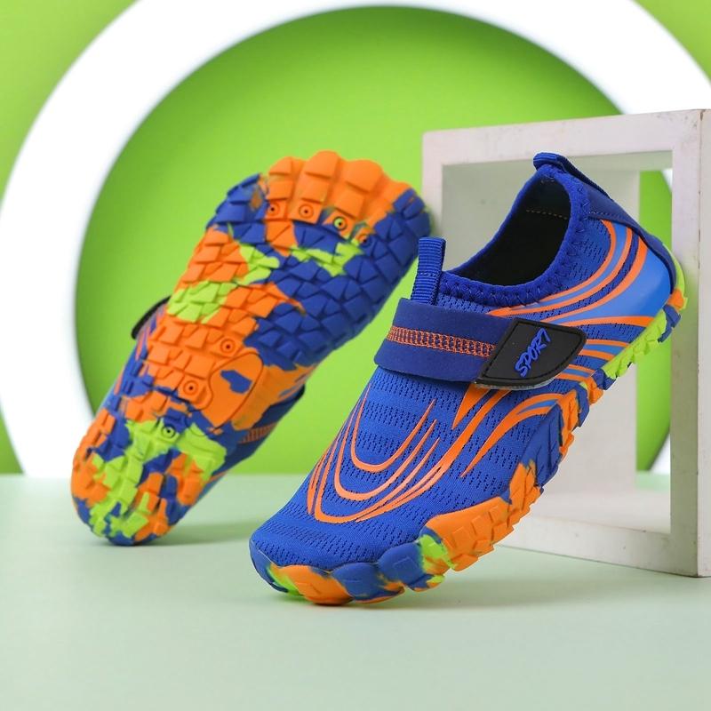 Children Water Shoes Kids Aqua Shoes Drainage Beach Sports Sandals Quick Dry Swim Barefoot Wading Boating Diving Surfing Sneakers