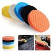 5 Pack 3/4/5/6/7 Inch Compound Buffing Polishing Pads Cutting Sponge Pads Kit for Car Buffer Polisher Compounding and Waxing