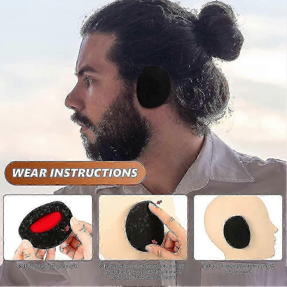 Ear Muffs For Sleeping Winter Running Women's Earmuffs Outdoor Bandless Earmuffs Xuanshang