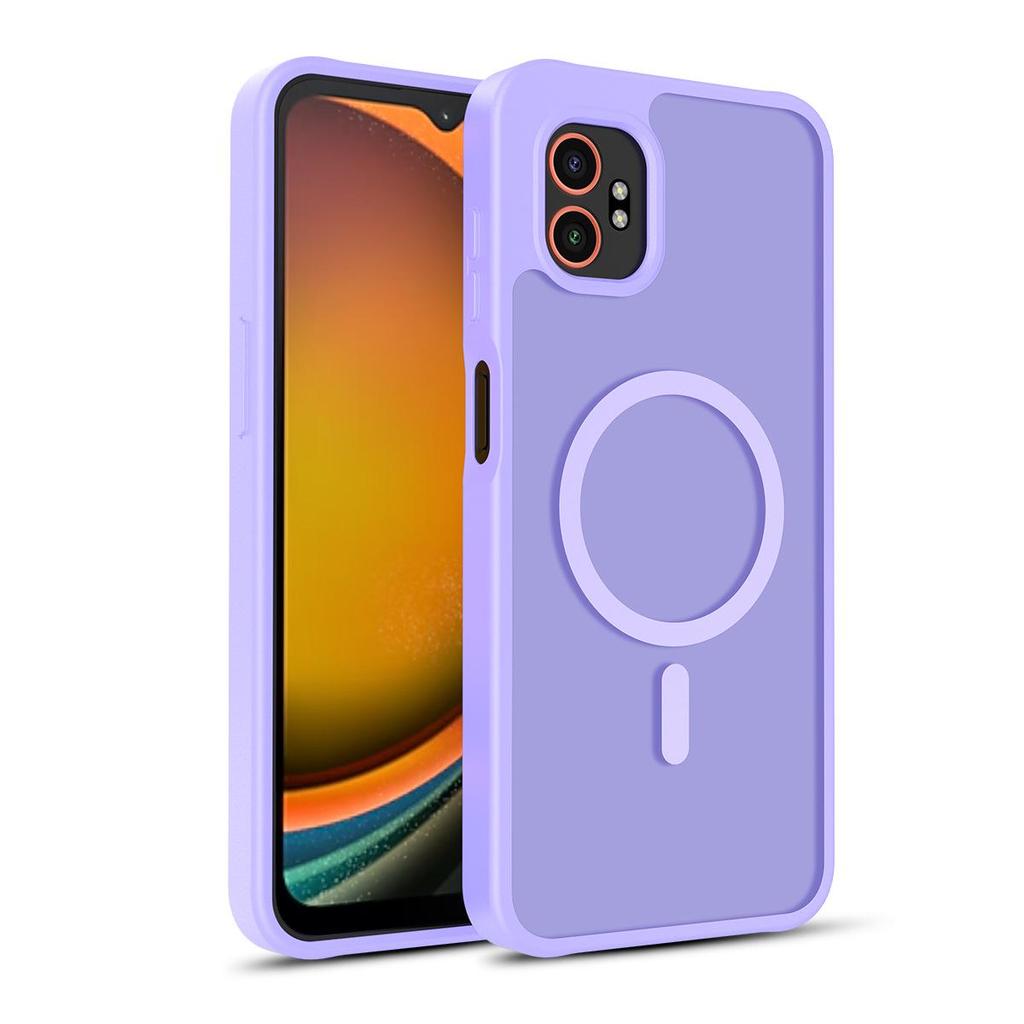 Чехол-бампер Samsung Xcover 7 Pro Magnetic Silver Shield