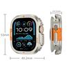 Metal Case for Apple Watch Series 10 46mm Protector Case Aluminum Cover Bumper Frame for IWatch Ultra 49mm