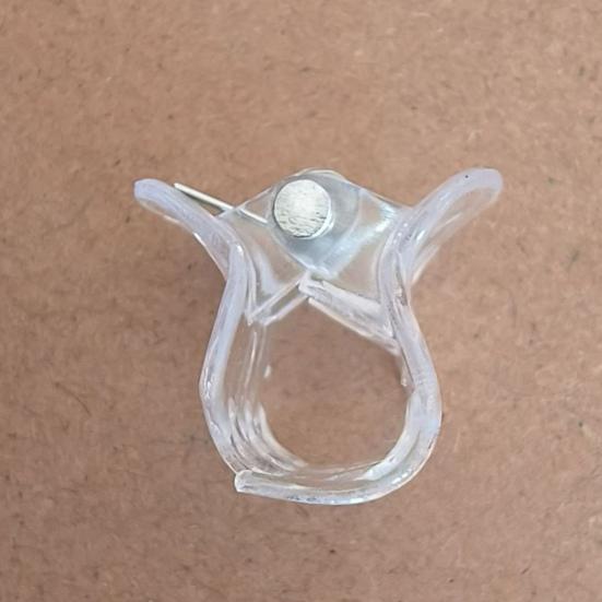 Прозрачные зажимы для растений орхидей в форме цветка, садовый зажим для поддержки растений, пластиковый прозрачный зажим для цветов и лозы для поддержки стеблей, лоз и стеблей