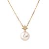 Wish Pearl Pendant K18 Ladies [Gift Wrapped]