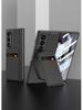 Чехол-подставка с держателем для карт Samsung Z Fold 6 - Премиальная кожа с интегрированной защитной пленкой