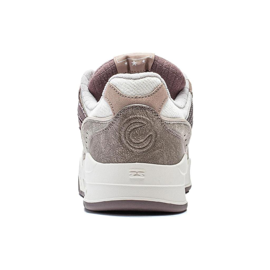 Li Ning Moon белые толстые подошвы, увеличивающие рост, нескользящие, износостойкие, низкие, кроссовки для скейтбординга, мужские кроссовки коричневые AGCS251-22