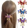 3pcs Sparkly Hair Clips, Butterfly Fringe and Jewelry, Vintage Boho Tail Headband
