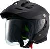 Marushin Motorcycle Helmet Sport Jet Matte Black XL Size MSJ1 1001326 TE-1 (61-62cm)